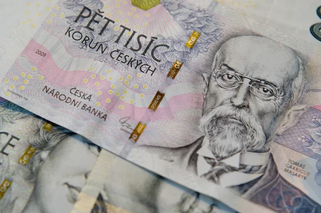 penge, kontanter, tjekkiske kroner, sedler, finansiere, europa, investering, krone, tjekkiet. Kontantbetaling i butik: Hvilke regler gælder for sedler og mønter?